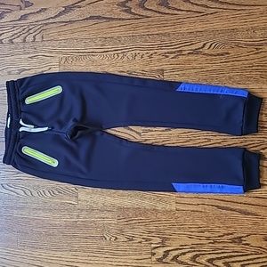 NWOT Mini Boden Stretchy Sporty Joggers in Navy, Fleece lined Size 11